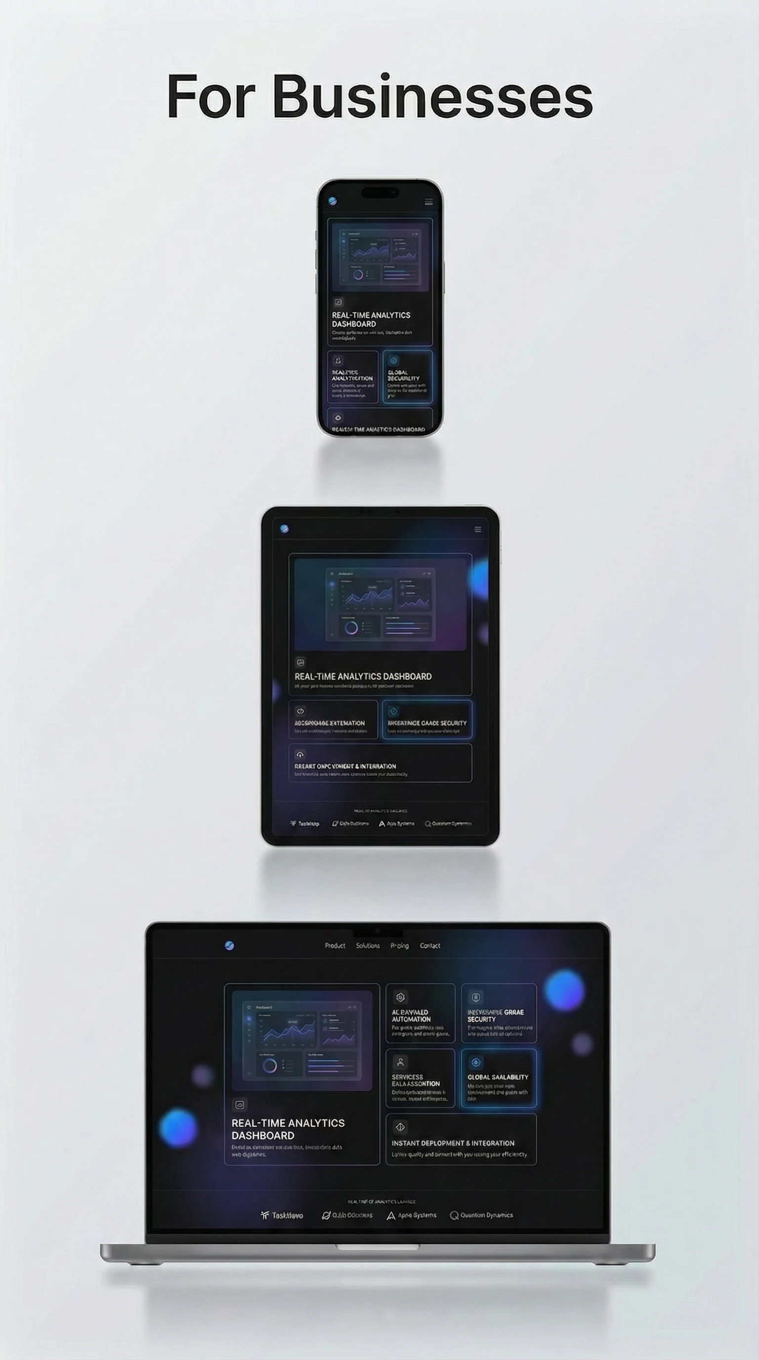 Responsive business website templates for Ghana enterprises